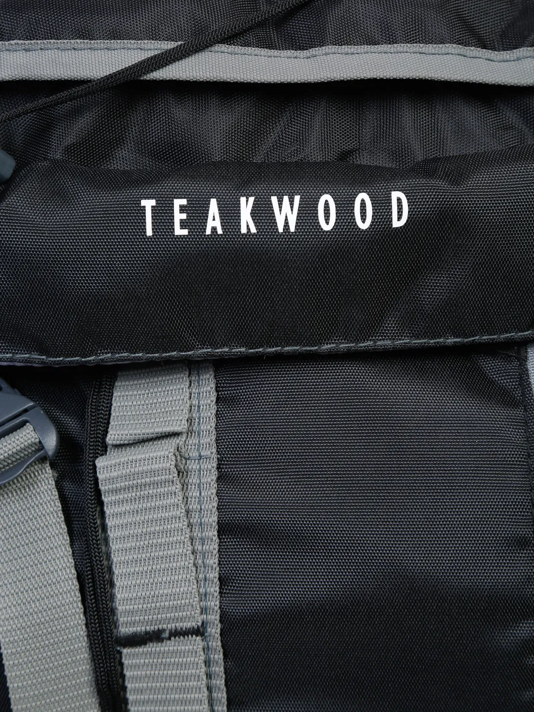Teakwood Genuine Polyester Rucksacks - GREY