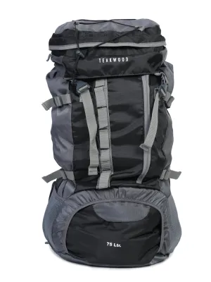 Teakwood Genuine Polyester Rucksacks - GREY