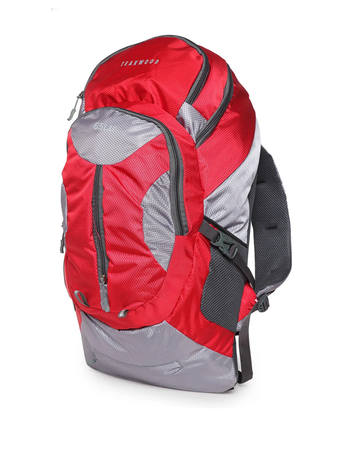 Teakwood Genuine Polyester Rucksacks - Red