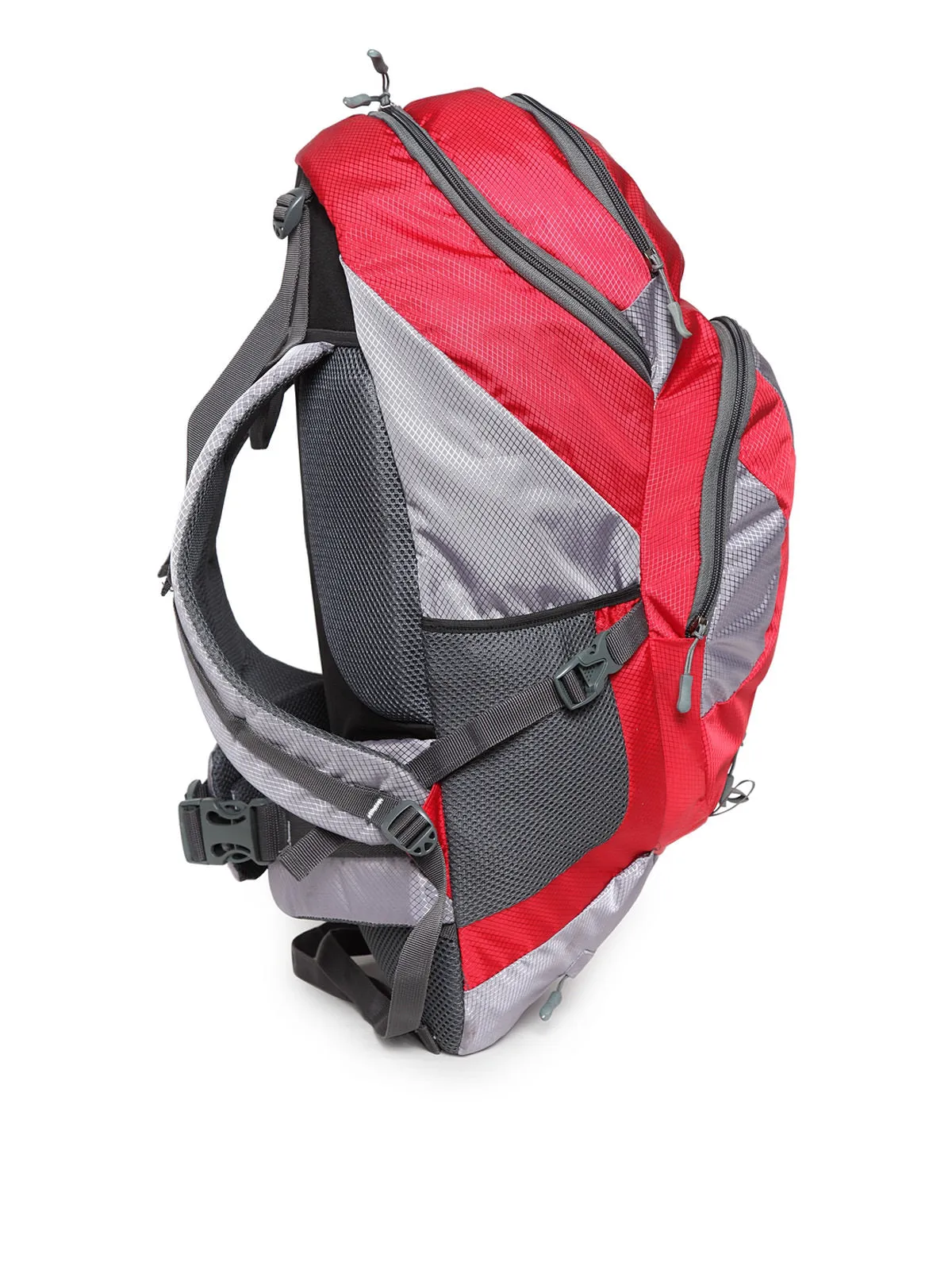 Teakwood Genuine Polyester Rucksacks - Red