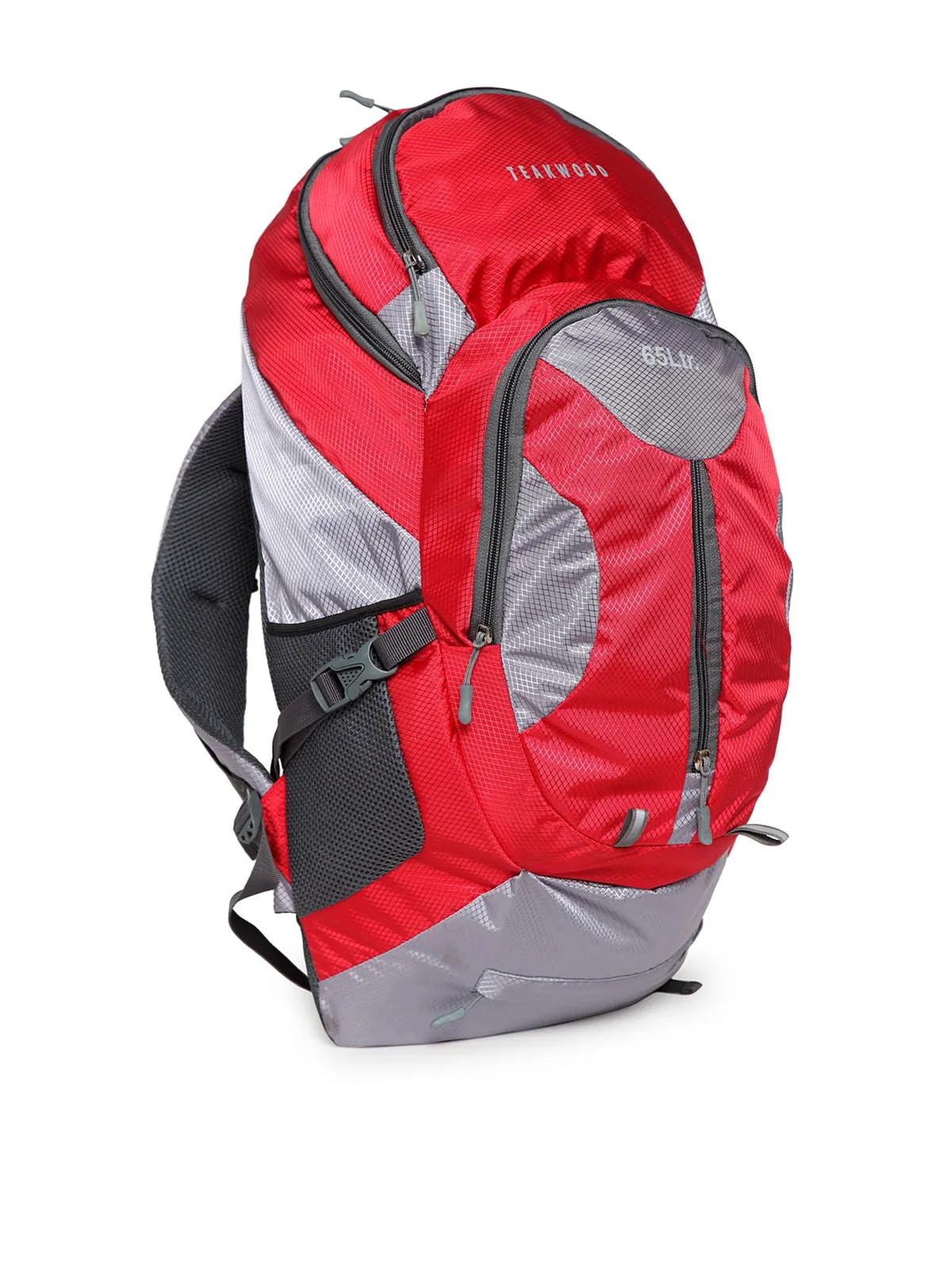 Teakwood Genuine Polyester Rucksacks - Red
