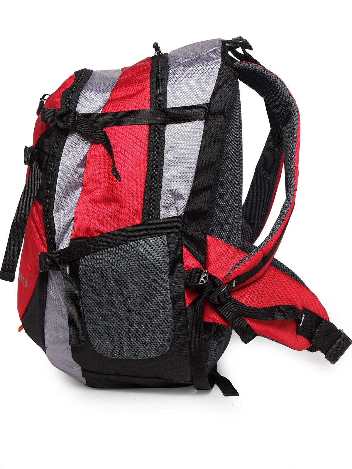 Teakwood Genuine Polyester Rucksacks - Red