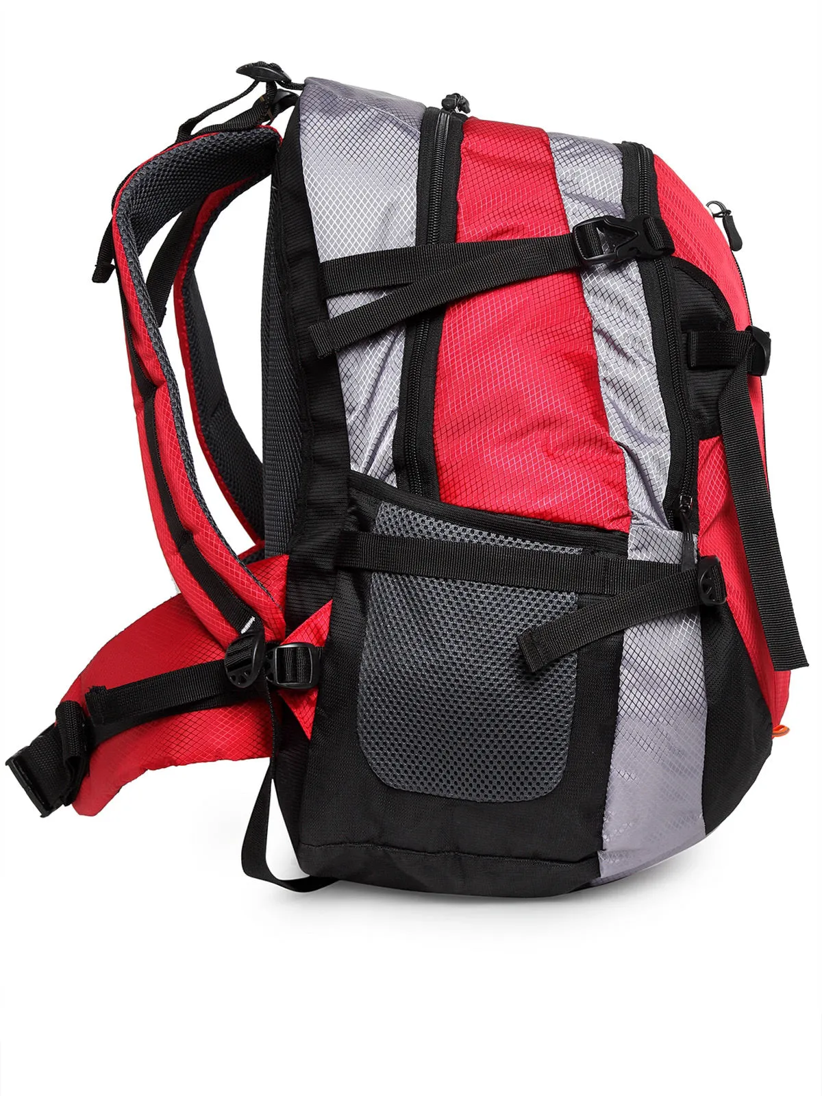 Teakwood Genuine Polyester Rucksacks - Red