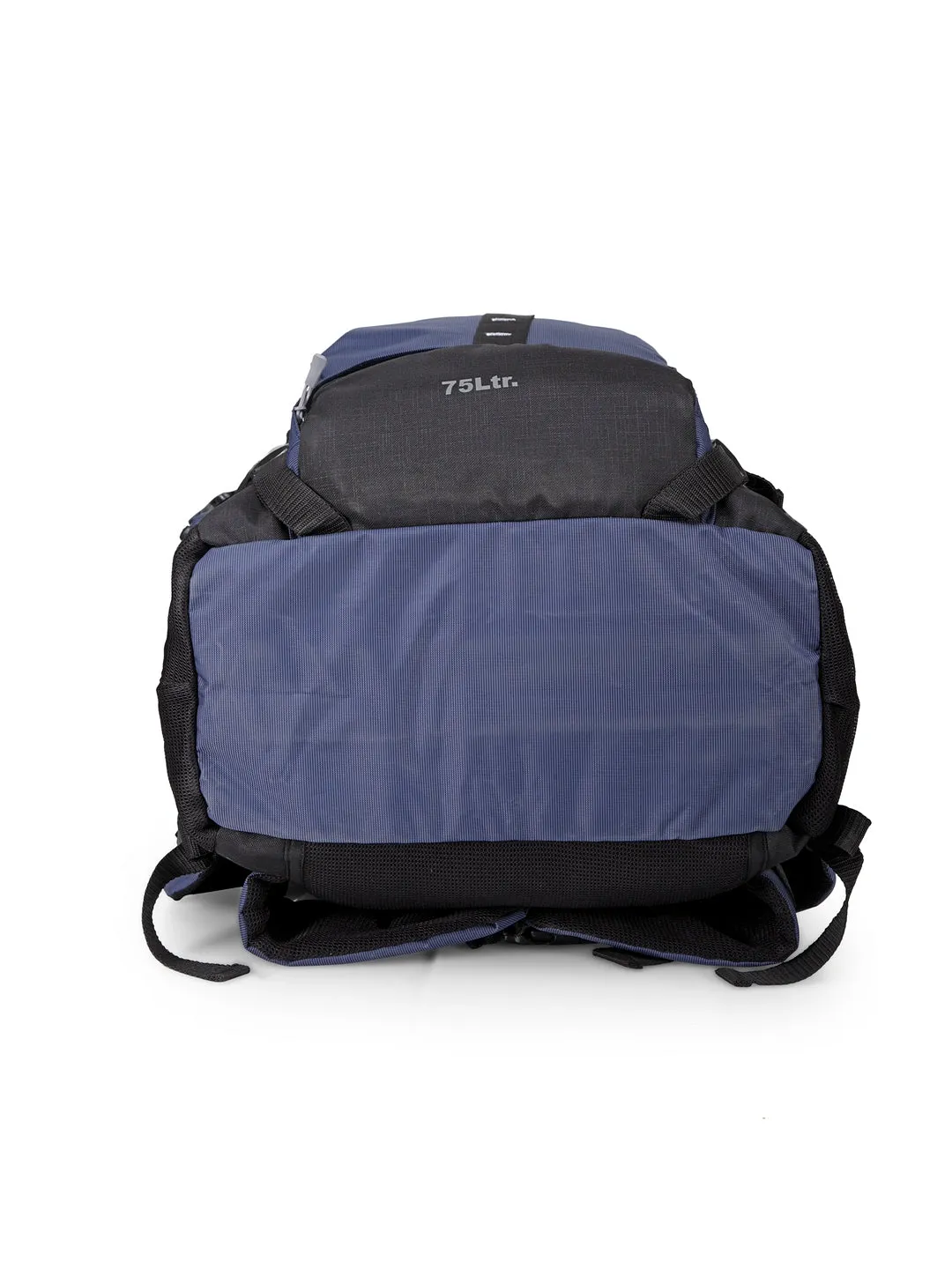 Teakwood Leathers Unisex Blue & Black Colourblocked Rucksack