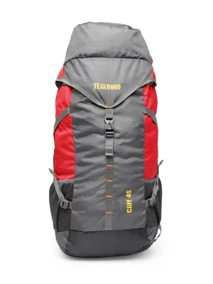 Teakwood Polyester Red Rucksack