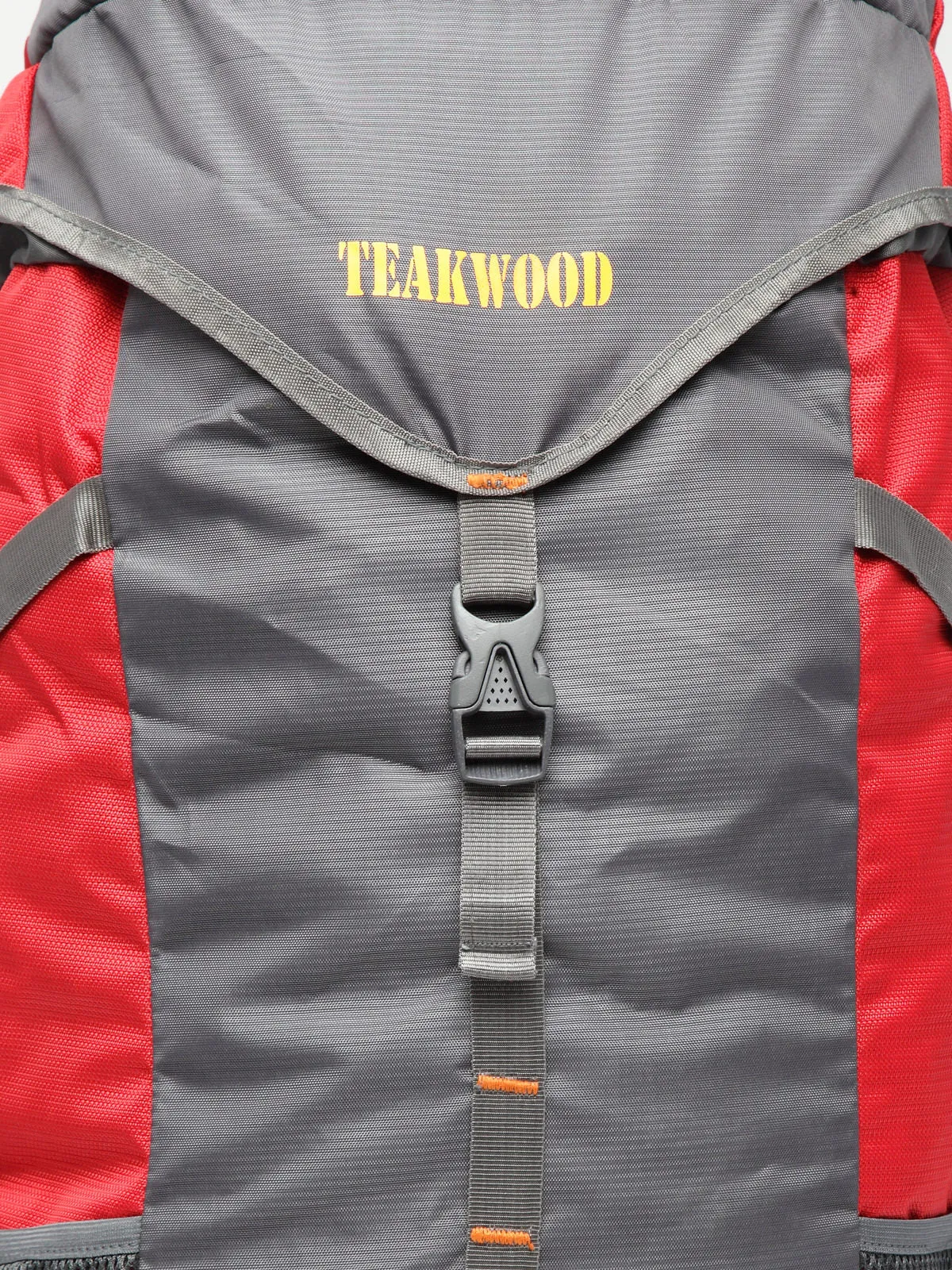 Teakwood Polyester Red Rucksack
