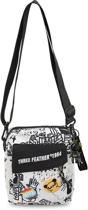 Teclado Fashion Small Crossbody Bag with Cute Accessories Mini Casual Shoulder Bag with Pendants Purse Travel Daypacks