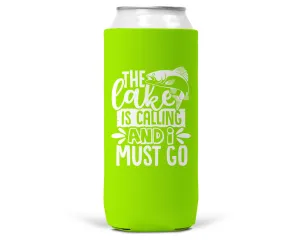 The Lake Is Calling And I Must Go SLIM CAN Coozie / Koozie