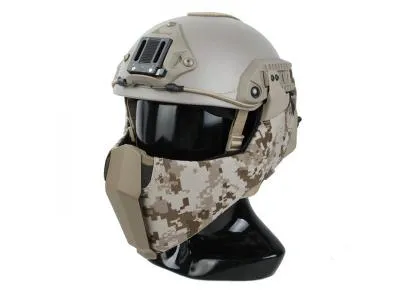 TMC Mandible Face Mask for highcut helmet