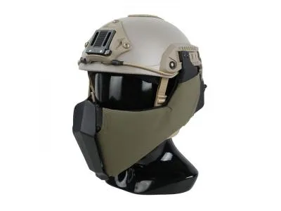 TMC Mandible Face Mask for highcut helmet