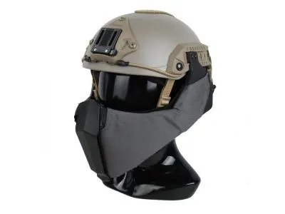 TMC Mandible Face Mask for highcut helmet