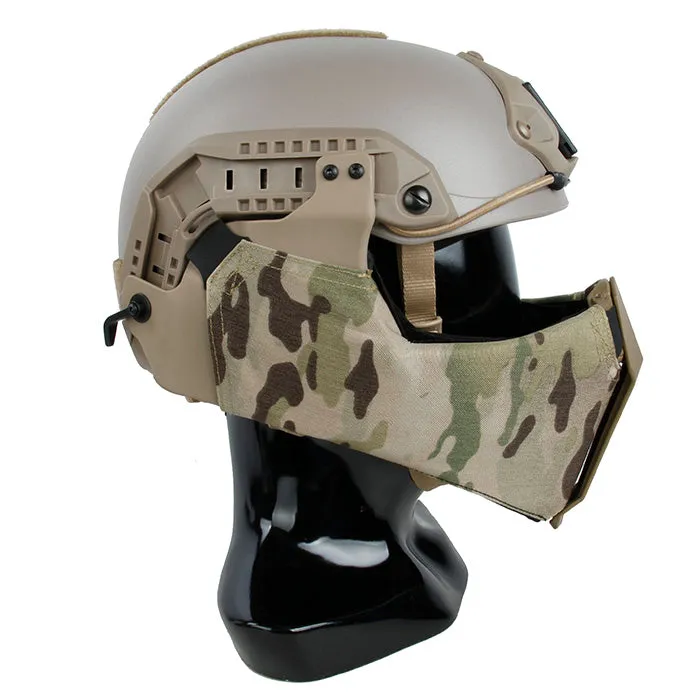 TMC Mandible Face Mask for highcut helmet