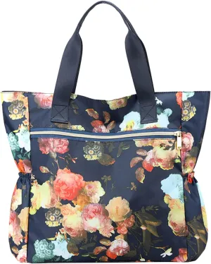 Tote Bag For Women Large Lightweight Nylon Shoulder Handbags And Travel Work Purse Wheeled Tote Bags