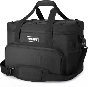 TOURIT Cooler Bag 24/35/46-Can Insulated Soft Cooler Portable Cooler Bag 14.6/24/32L Large Lunch Cooler for Picnic, Beach, Work, Trip