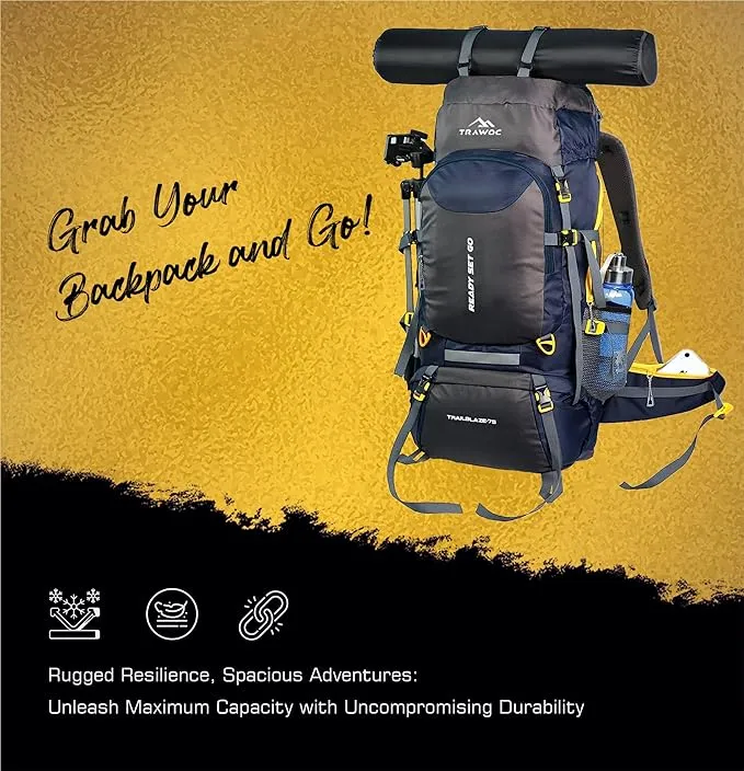 TRAILBLAZE-75 Rucksack - Navyblue