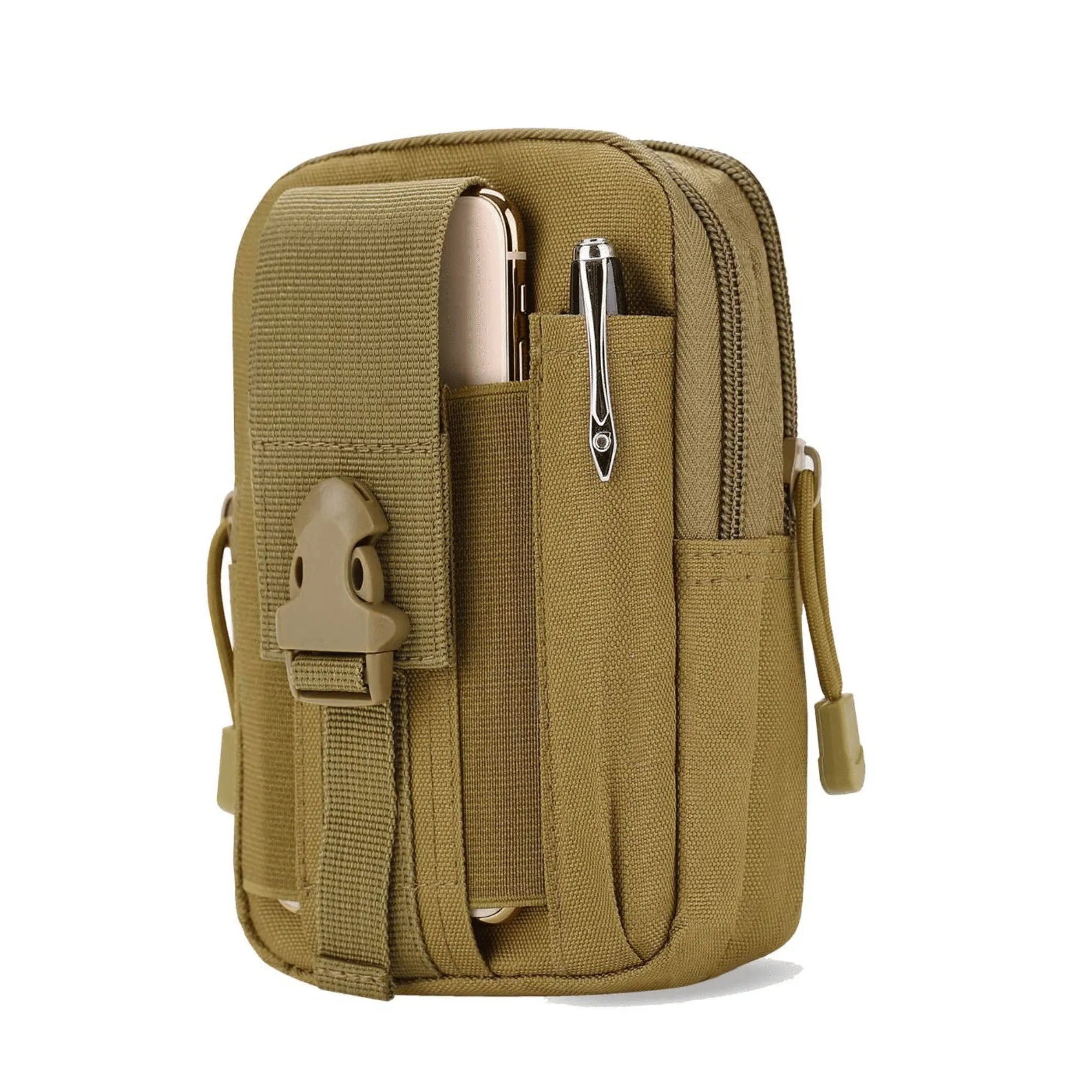 TrailVault MOLLE Tactical Waist Pack – Compact Carry for Mission-Ready Mobility