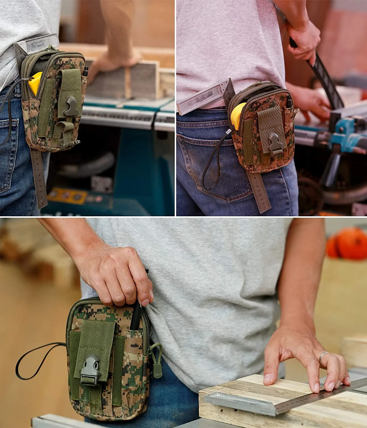 TrailVault MOLLE Tactical Waist Pack – Compact Carry for Mission-Ready Mobility