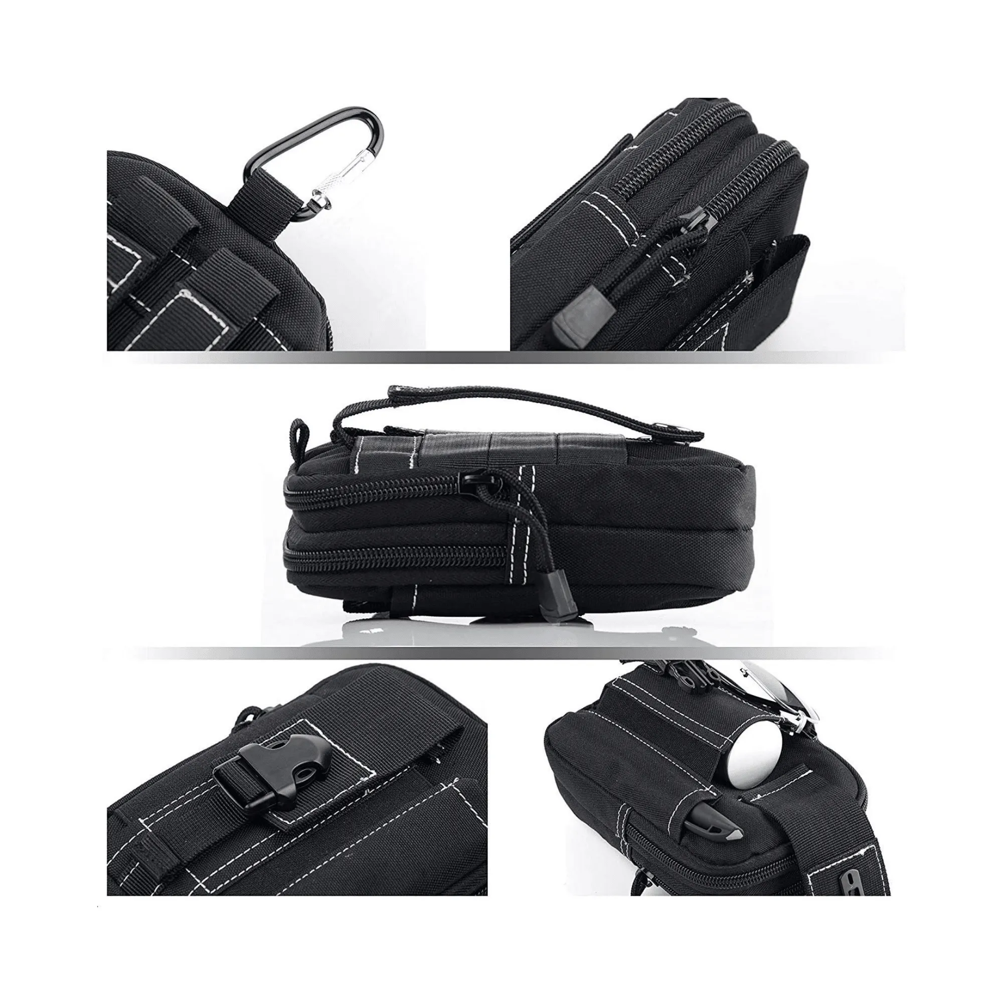 TrailVault MOLLE Tactical Waist Pack – Compact Carry for Mission-Ready Mobility