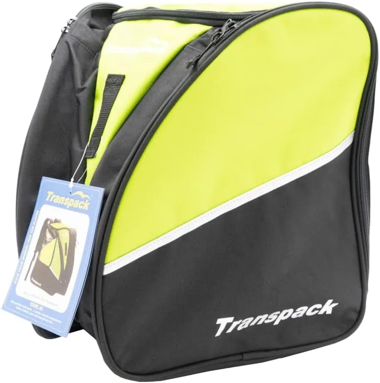 TRANSPACK Edge Junior Water-Resistant 33L Ski/Snowboard Boot Helmet Goggles & Gear Backpack Bag