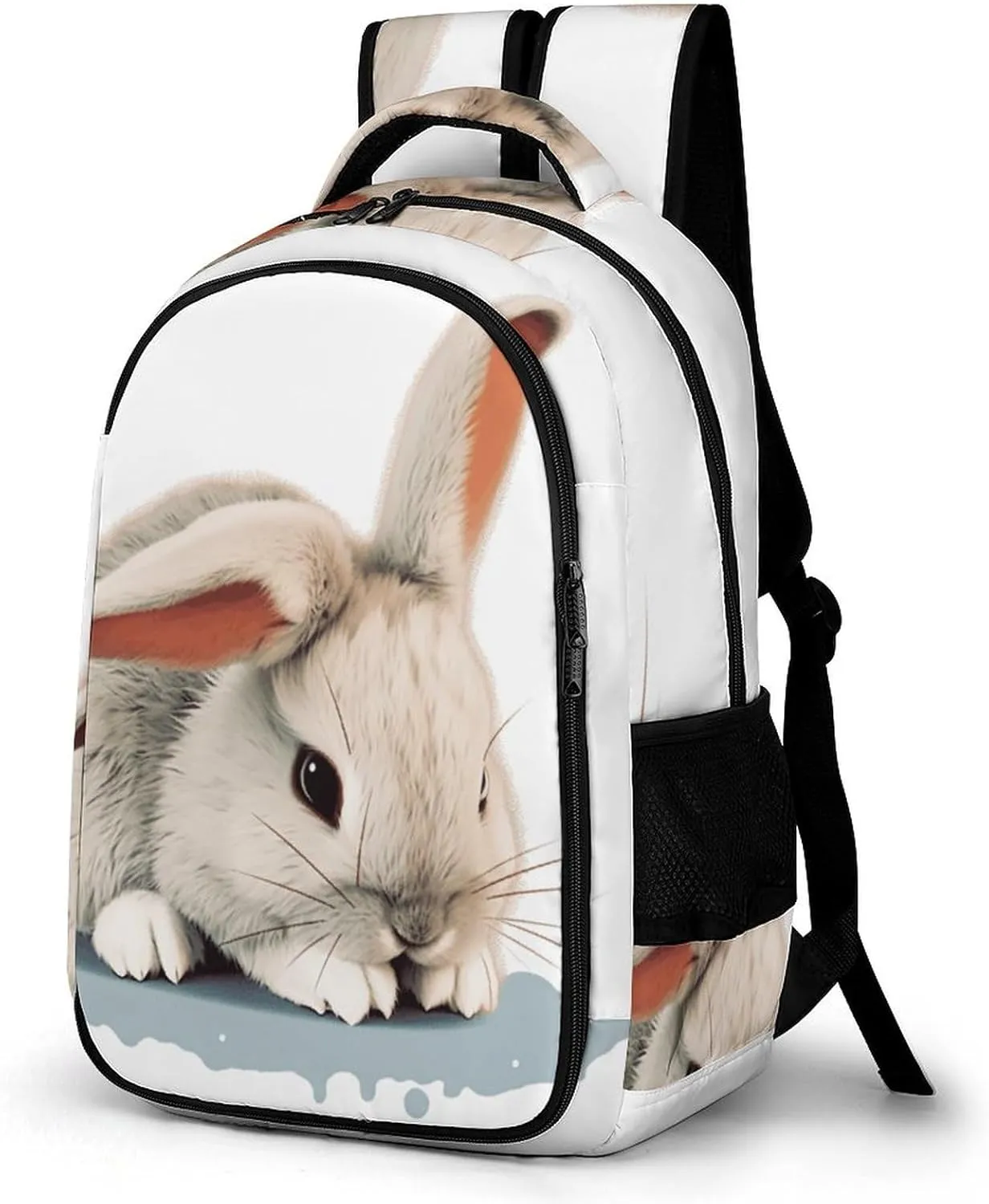 Travel Backpack for Men Women Casual Daypack Cry Rabbit Laptop Backpack Computer Bag Lightweight Shoulder Bag