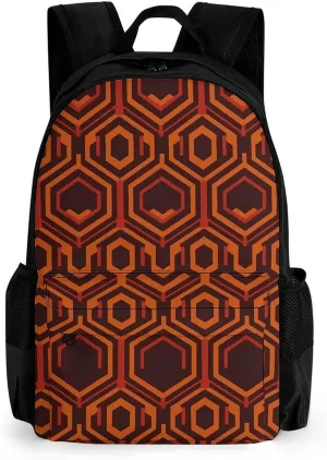 Travel Laptop Backpacks for Men Women,Shining Overlook Printed Computer Bag Travel Work Rucksack Ergonomic Shoulder Straps