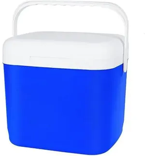 Triple-Layered Insulated Drybox Cooler and Small Hard Shell Lunchbox with Airtight Lid for Home Camping Travel Finshing Beach