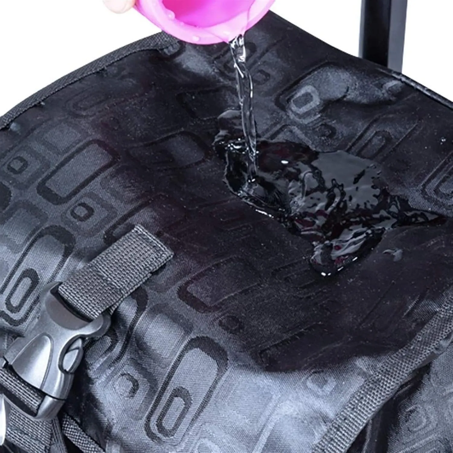 Trolley Replacement Bag 46L with Side Pockets Shopping Cart Replacement Wheeled Bag Large Capacity Storage Bag 35X23X58CM (D)