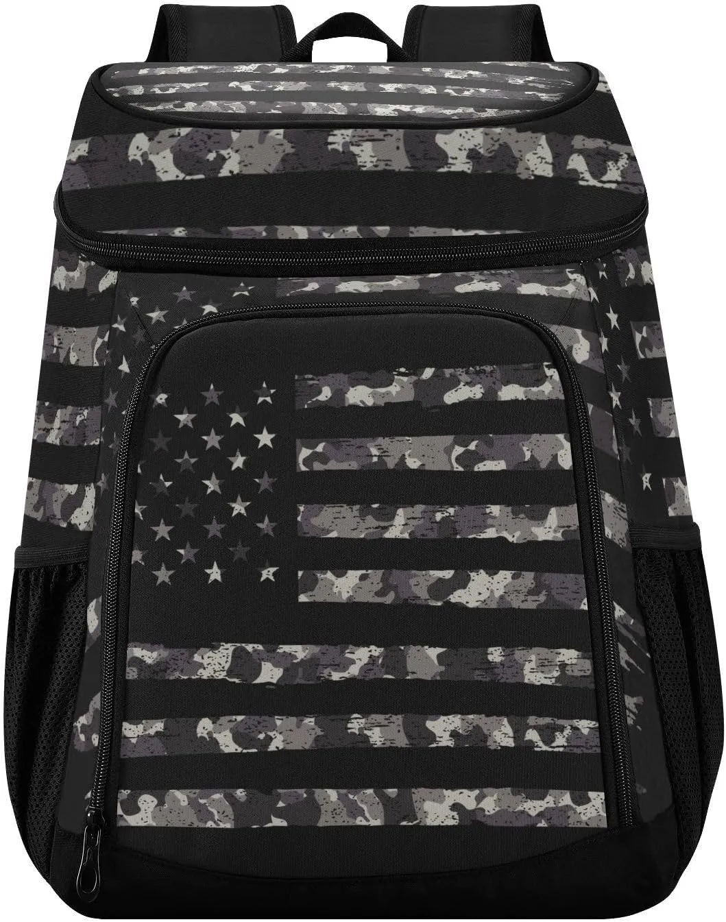 Tropical Pineapples Fruits Cooler Backpack Insulated Leak Proof Beach Cooler Bag Soft Lunch Picnic Hiking Camping Backpack Cooler