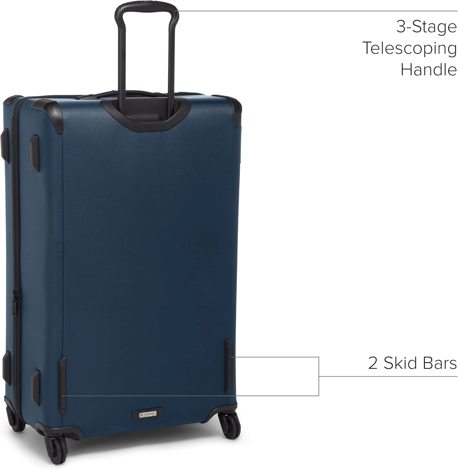 TUMI - Aerotour 4 Wheel Expandable Luggage - Men's and Women's Business and Leisure Travel Suitcase - 31" Extended Trip Expandable Packing Case, Navy