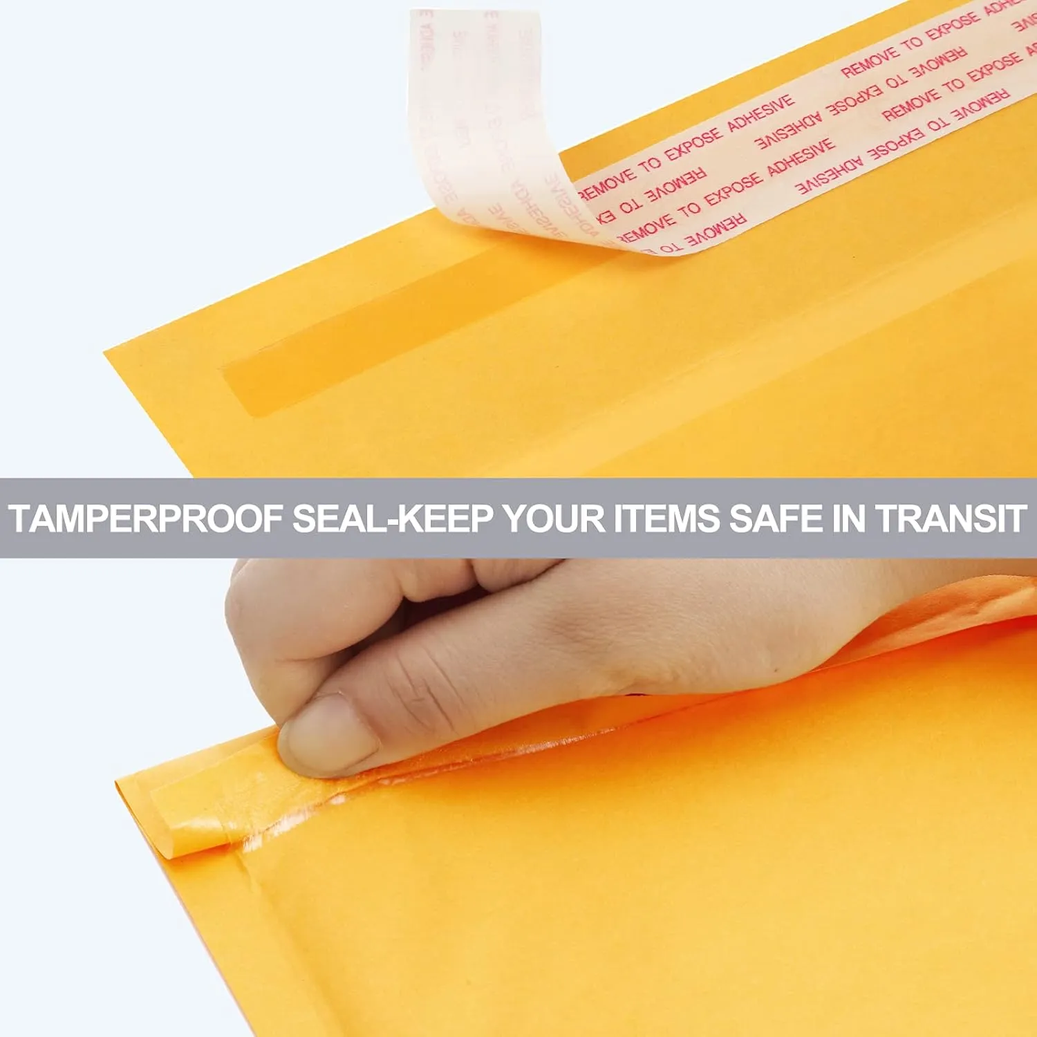 UCGOU Kraft Bubble Mailers 6x10 Inch 100 Pack Yellow Padded Envelopes #0 Small Business Mailing Packages Self Sealing Tear Resistant Boutique Bulk Mail Shipping Bags for Jewelry Makeup Supplies