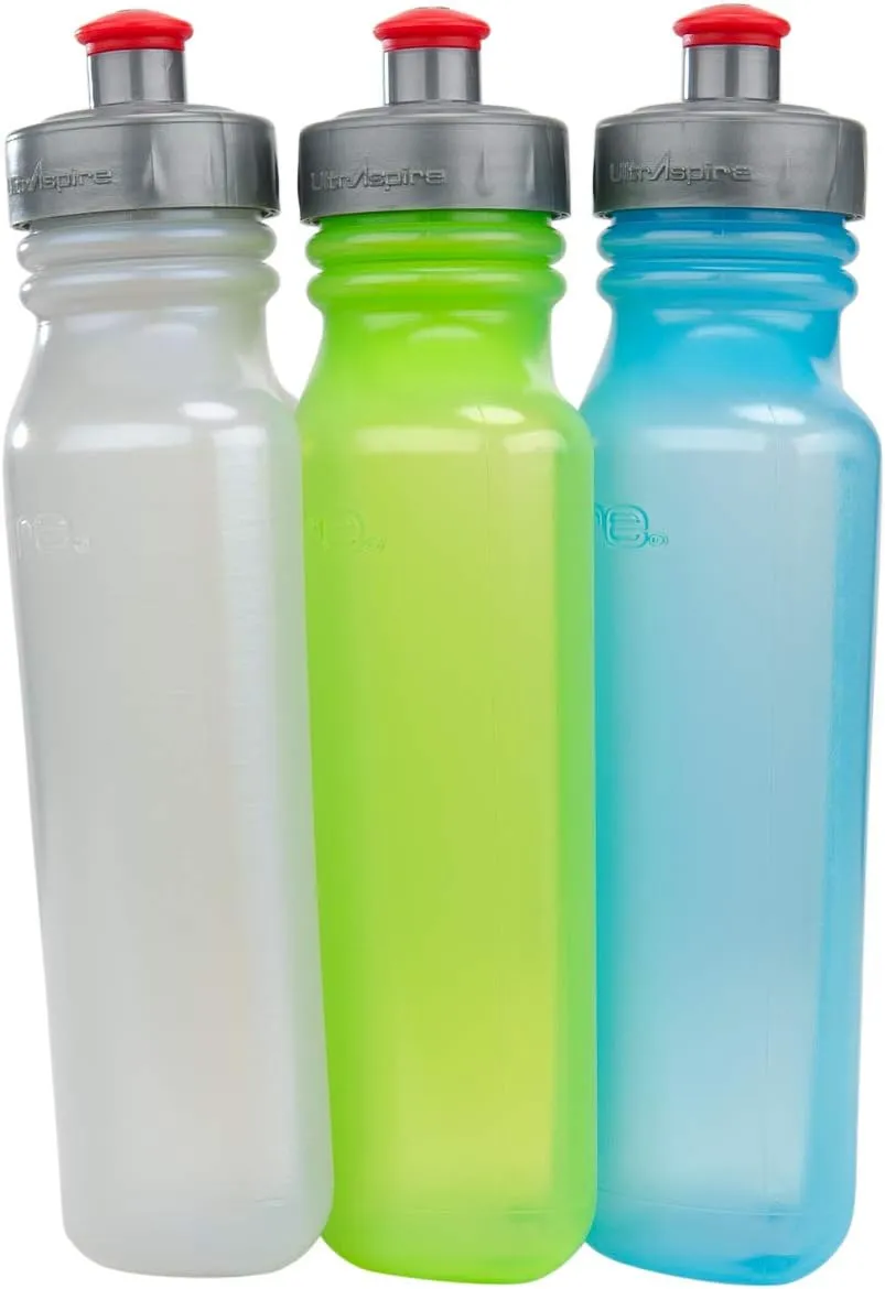 Ultraspire x UltraFlask 550 Hybrid Running Water Bottle - Ultra Squeezable, Soft and Comfortable, BPA and PVC Free, Made in The USA