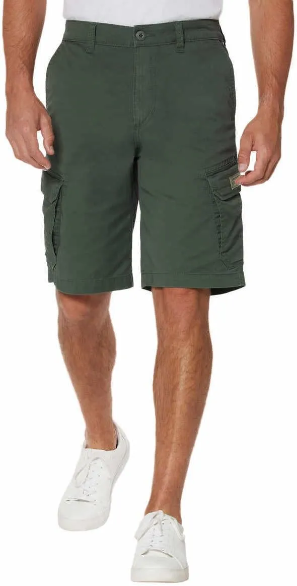 UNIONBAY Mens Flex Waist Lightweight Cargo Shorts (as1, Numeric, Numeric_32, Regular, Regular, Green)