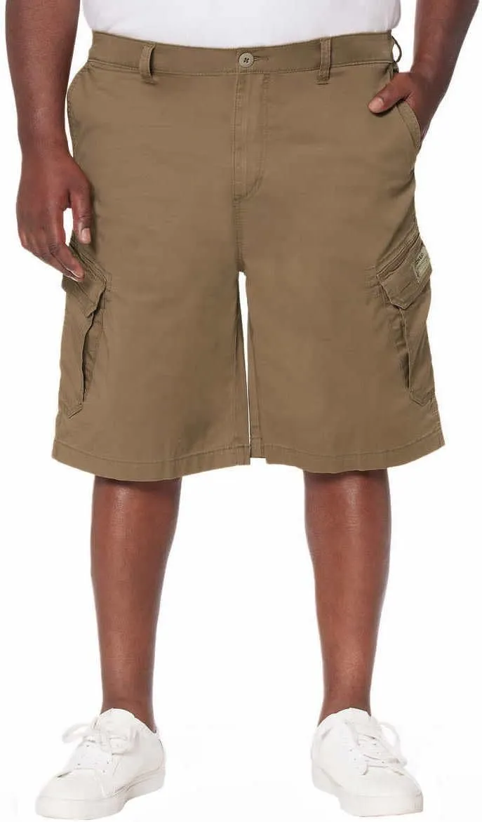UNIONBAY Mens Flex Waist Lightweight Cargo Shorts