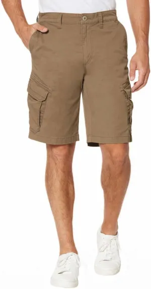 UNIONBAY Mens Flex Waist Lightweight Cargo Shorts