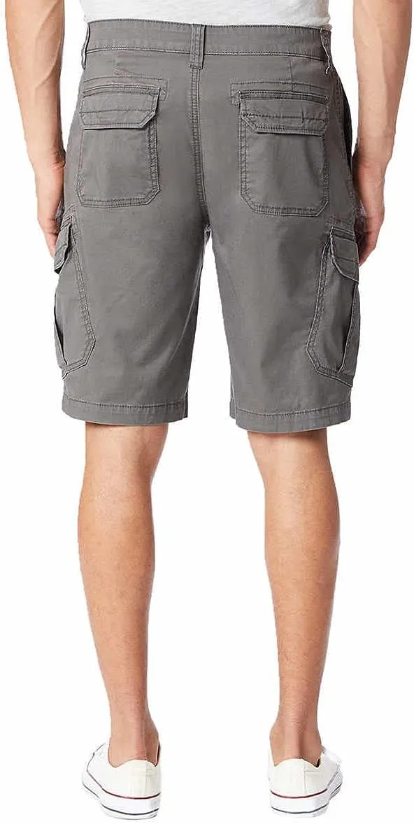 UNIONBAY Mens Flex Waist Lightweight Cargo Shorts