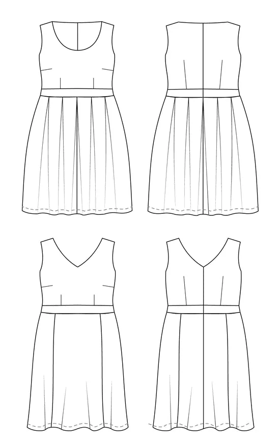 Upton Dress (sizes 12 - 32)