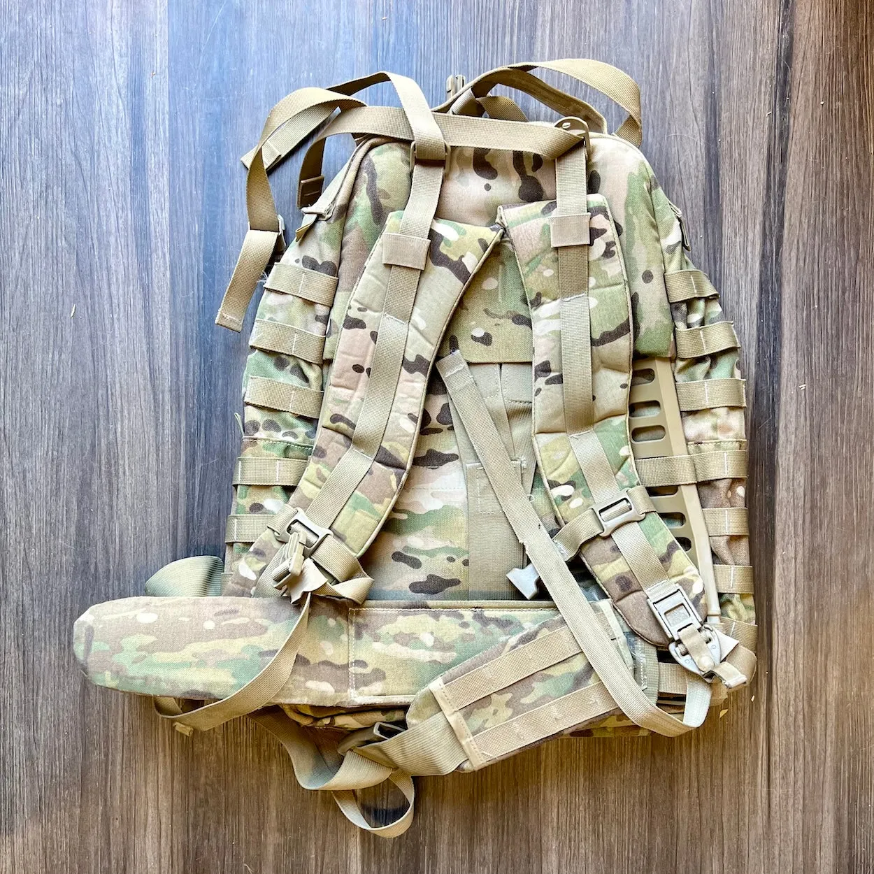 U.S. Army OCP Medium Molle II Rucksack  Multicam Field Pack w/ Frame & Belt