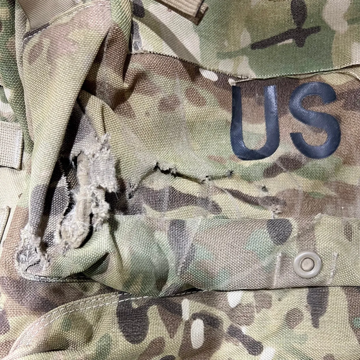 U.S. Army OCP Medium Molle II Rucksack  Multicam Field Pack w/ Frame & Belt