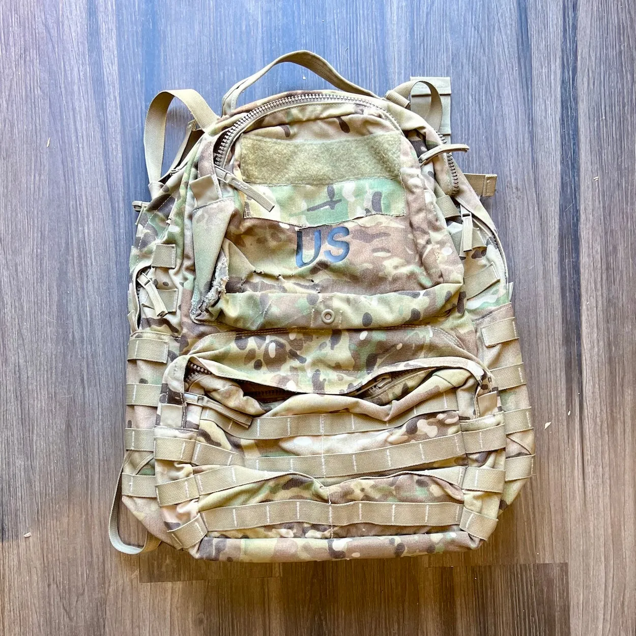 U.S. Army OCP Medium Molle II Rucksack  Multicam Field Pack w/ Frame & Belt
