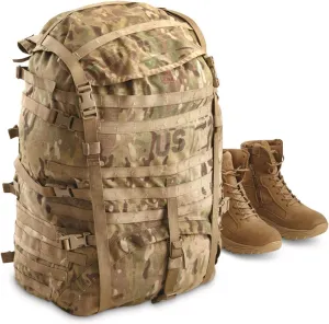U.S. Military Surplus Large Rucksack, Used, Multicam