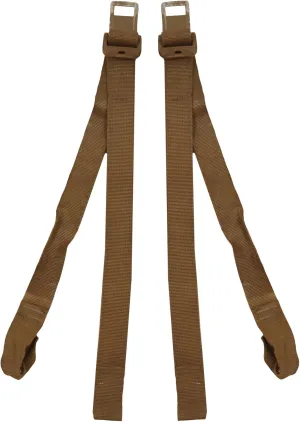 USGI Previously Issued FILBE Coyote Brown Main Pack Quick Release Straps Large Rucksack