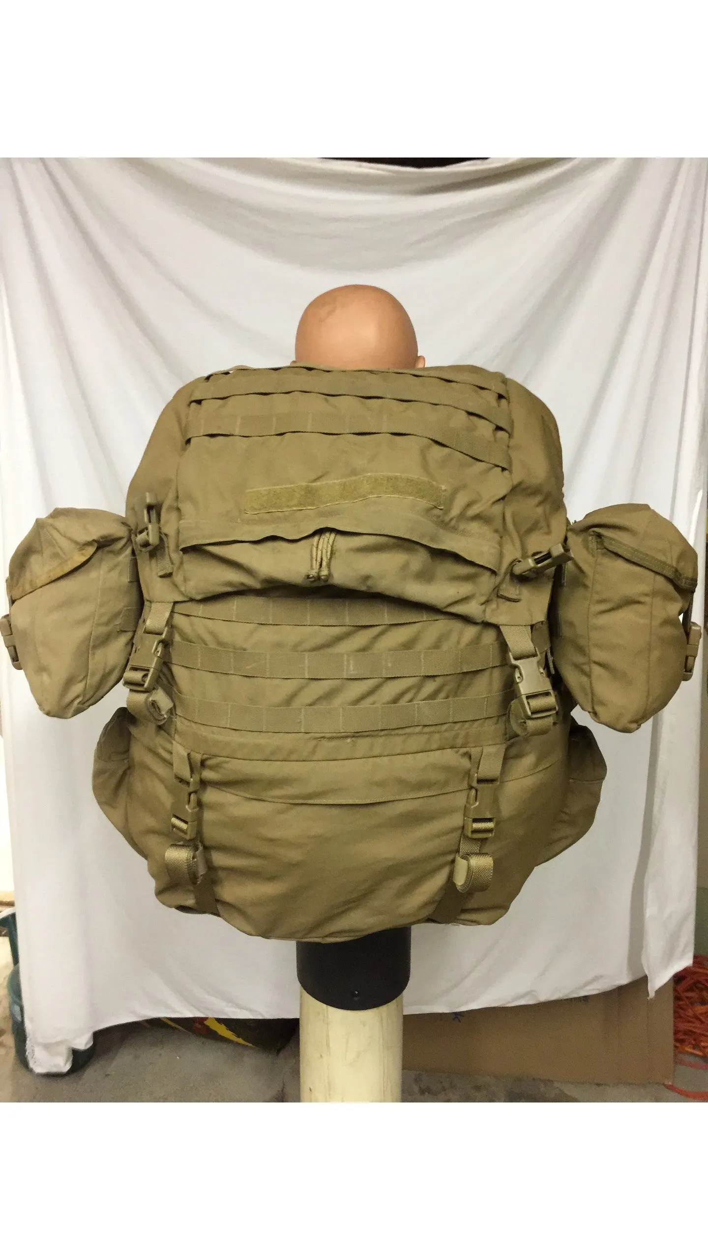 USMC FILBE Coyote complete Main Back Pack rucksack field pack system VERY GOOD