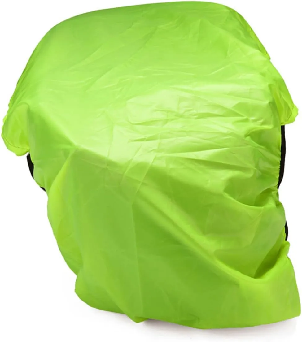 VANZACK 2pcs Cover Triple Bag Backing Bike Covers Camping - Rainproof Water Protector Trunk Strengthened Green