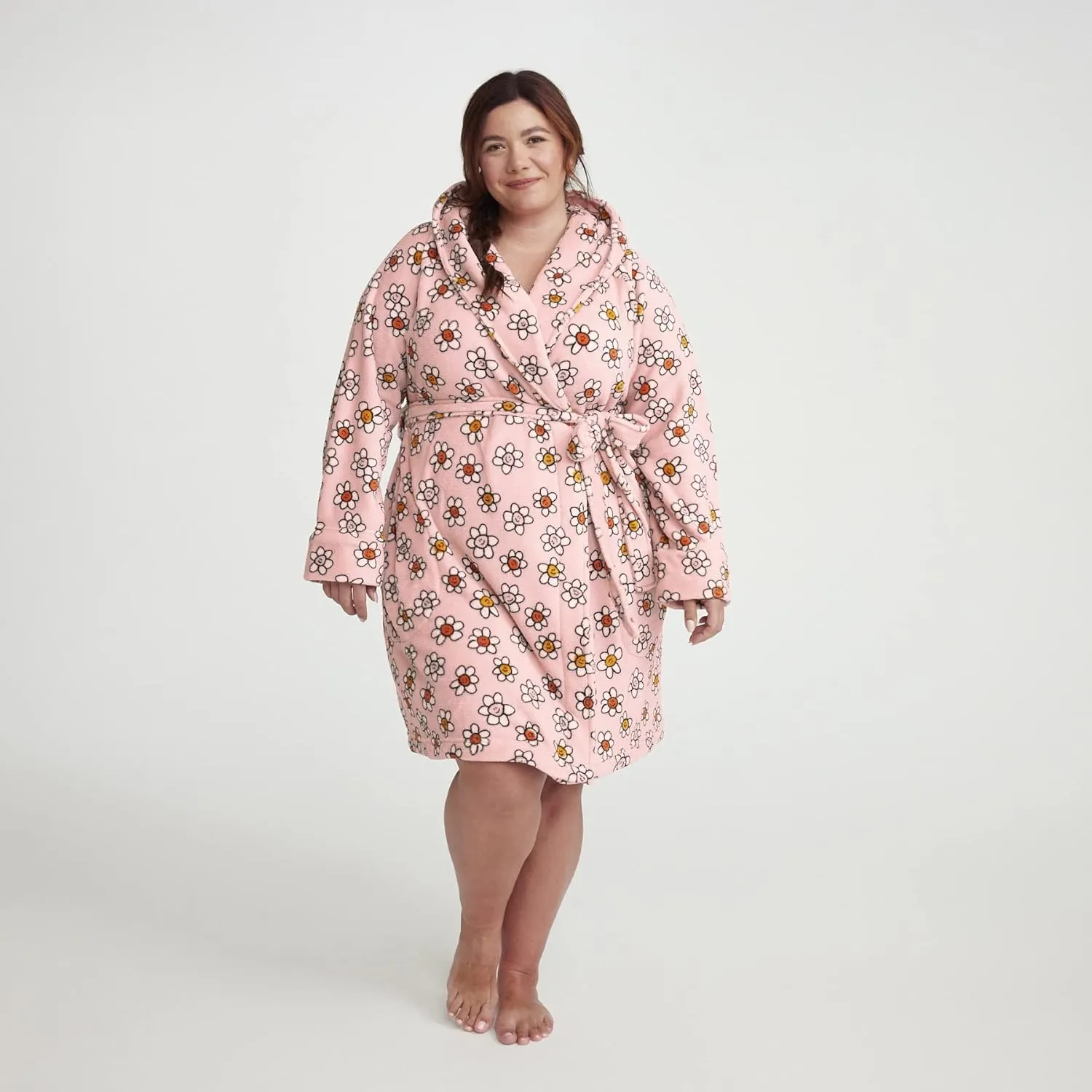 Vera Bradley Women's Lightweight Fleece Robe (Extended Size Range)