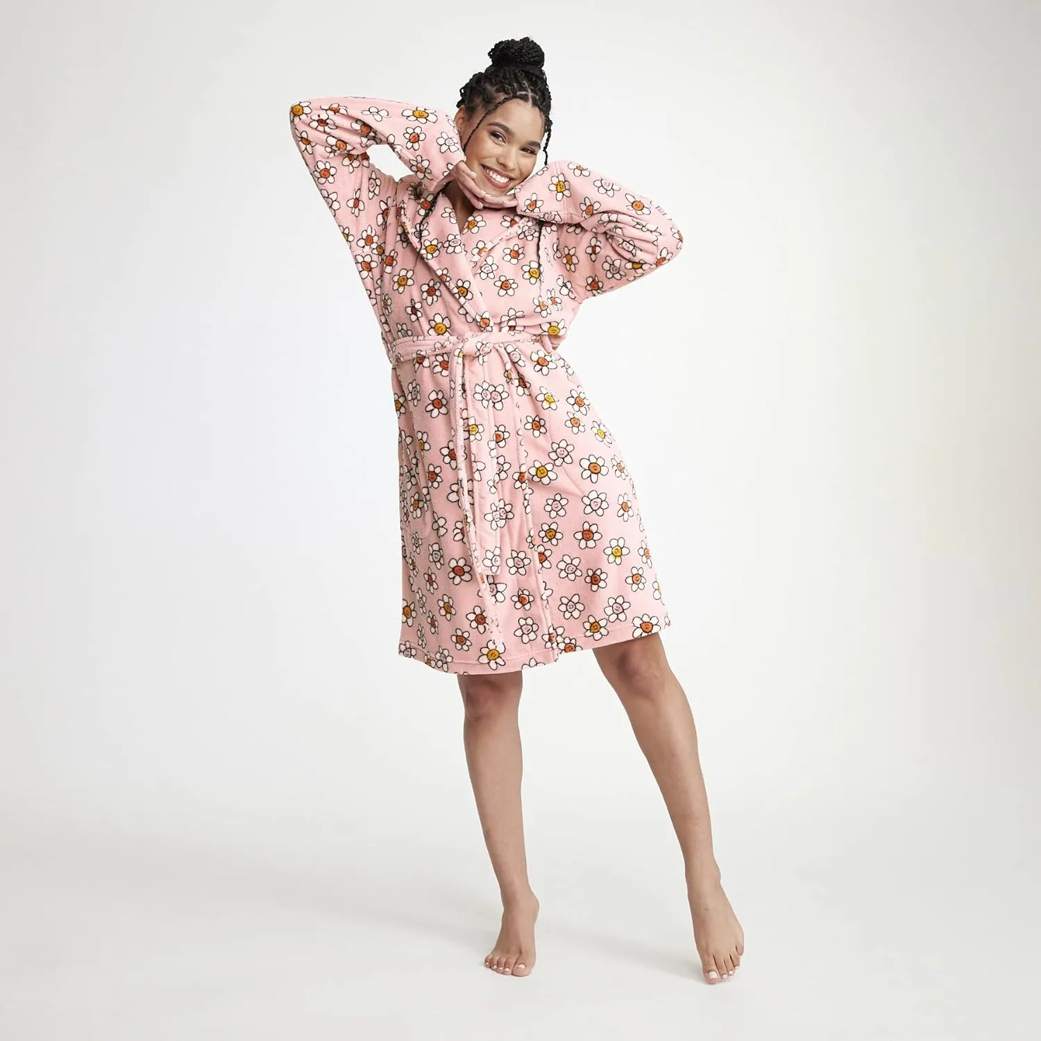 Vera Bradley Women's Lightweight Fleece Robe (Extended Size Range)