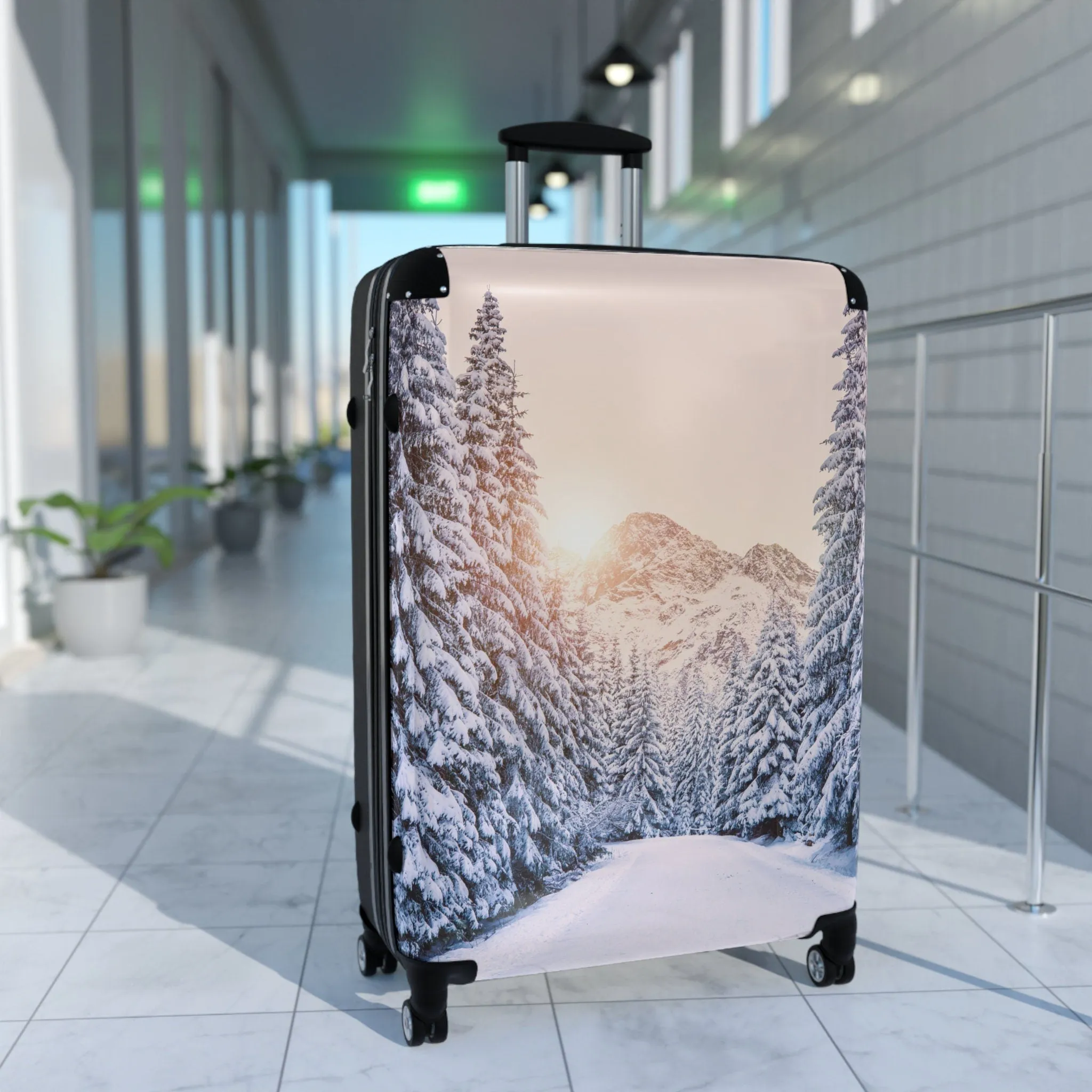Vintage-Inspired Suitcase, Wheeled Travel Luggage, 360-Degree Spinner, Functional Carry-On, Unique Travel Bag, Original Travel Accessories