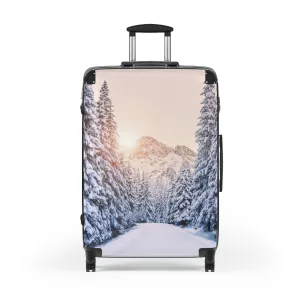 Vintage-Inspired Suitcase, Wheeled Travel Luggage, 360-Degree Spinner, Functional Carry-On, Unique Travel Bag, Original Travel Accessories
