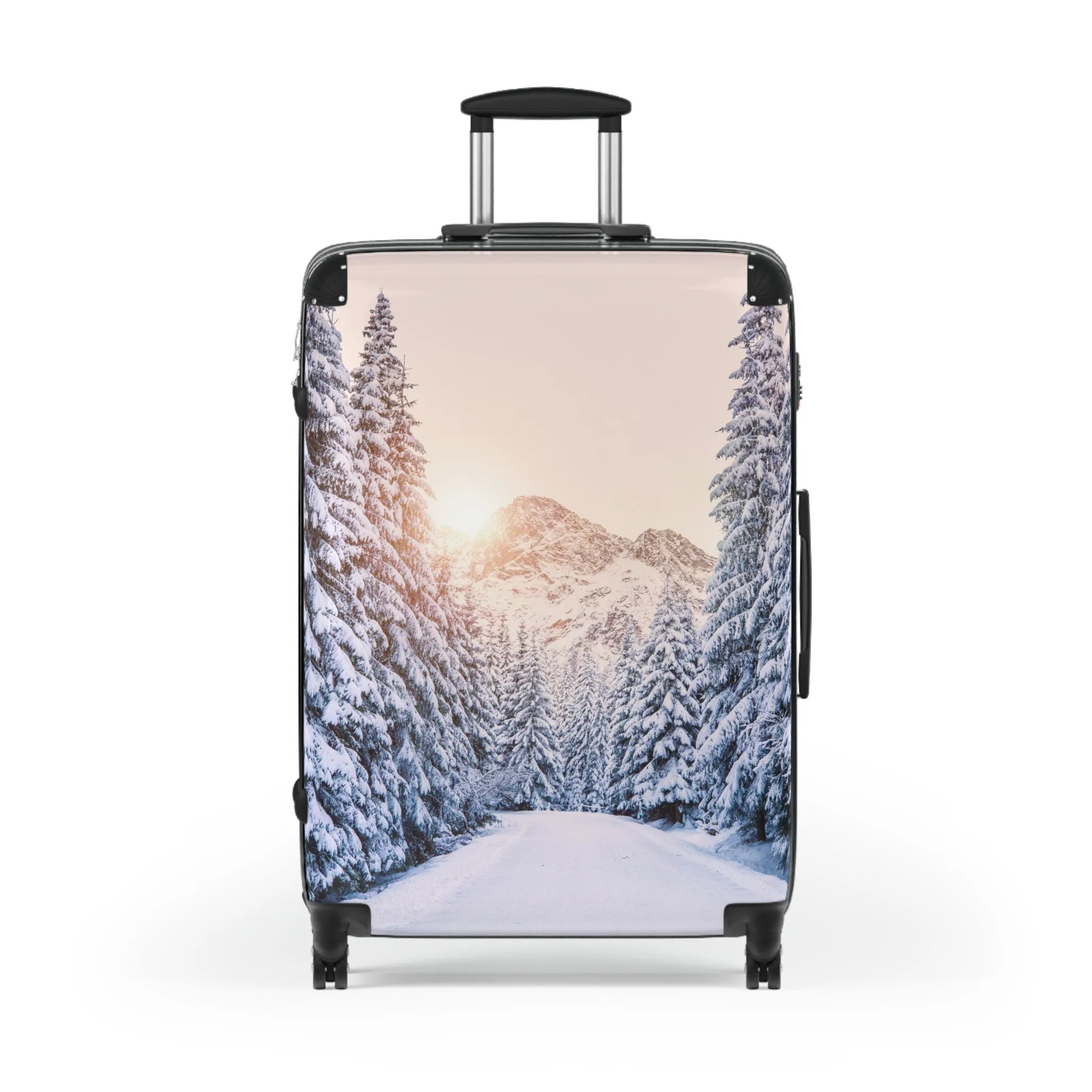 Vintage-Inspired Suitcase, Wheeled Travel Luggage, 360-Degree Spinner, Functional Carry-On, Unique Travel Bag, Original Travel Accessories