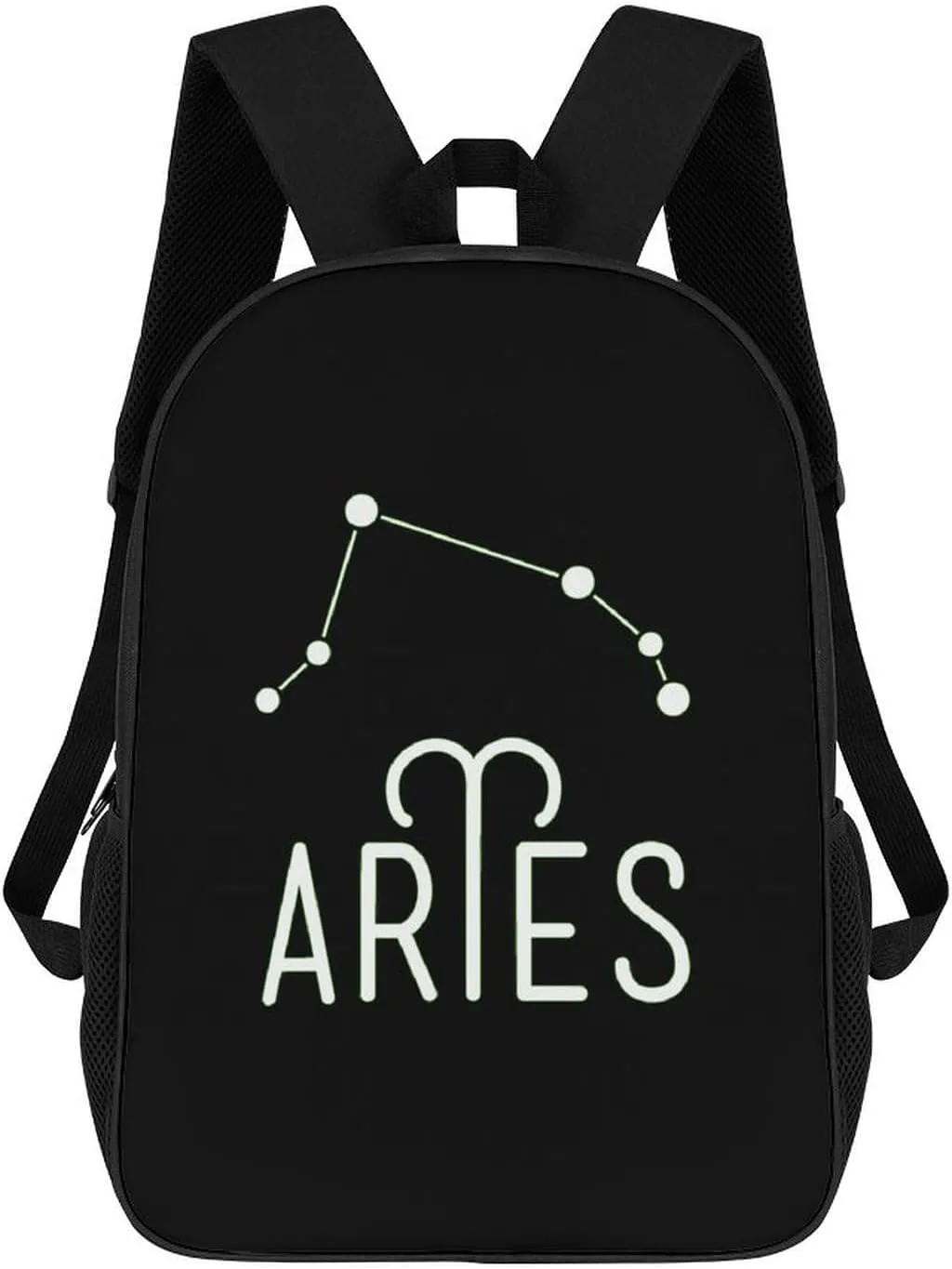 Virgo Constellation 17 Inch Travel Backpack Casual Daypacks Computer Shoulder Bag for Work Shopping Unisex