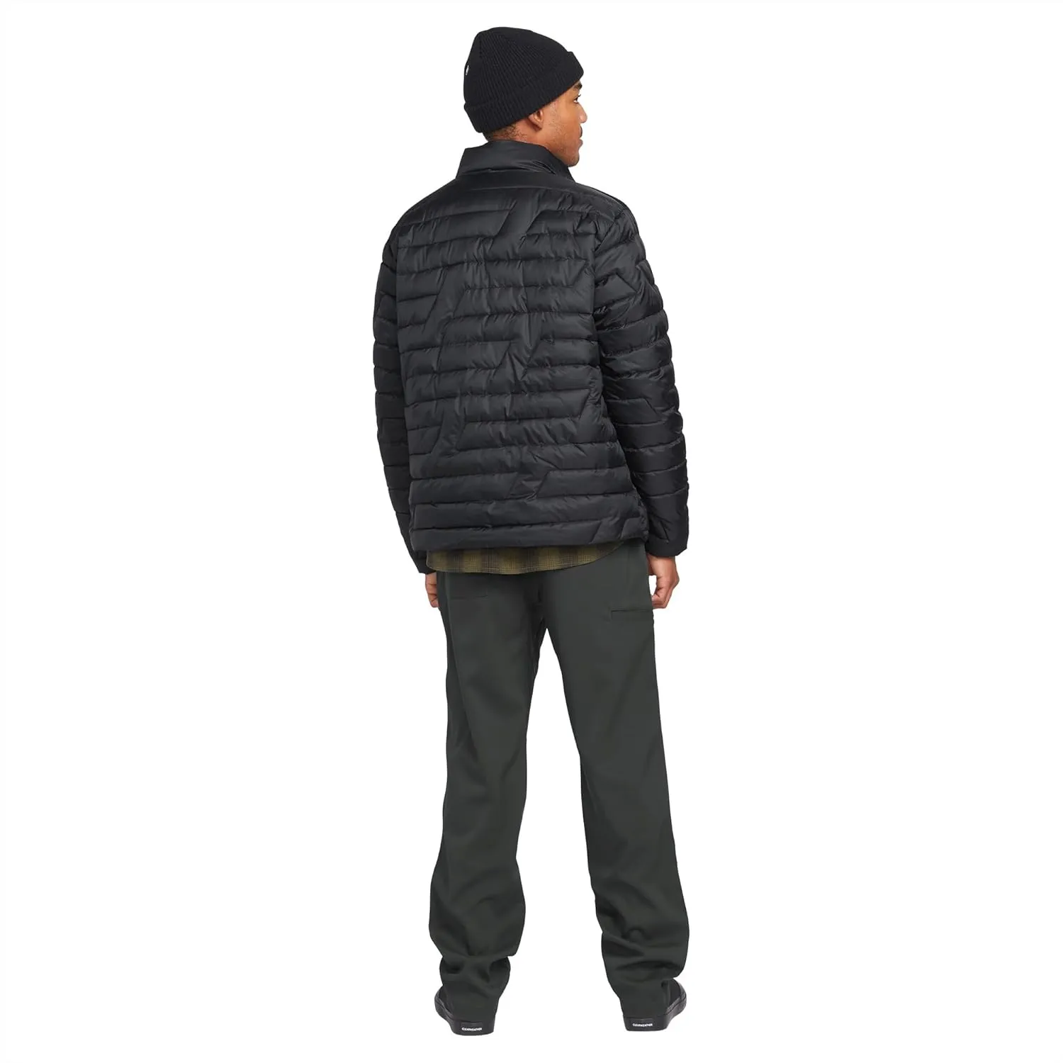 Volcom Men's Weestone Puff Lightweight Mock Neck Zip Jacket